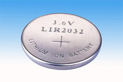 LIR 2032 - knoflíkový akumulátor