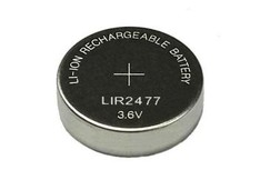 LIR 2477 - knoflíkový akumulátor