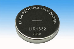 LIR1632 - knoflíkový akumulátor