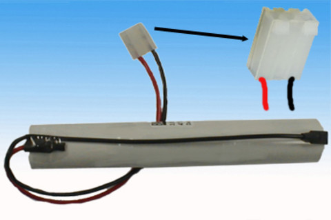 4VTCs-Stick+ konektor Molex (3 pozicový)
