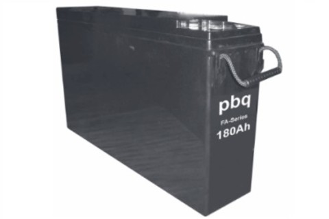 PBQ 180-12FA - akumulátory s čelními vývody